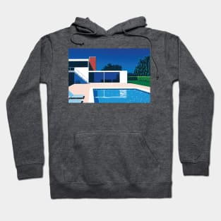 Hiroshi Nagai - Swimming Pool by Hiroshi Nagai Hoodie